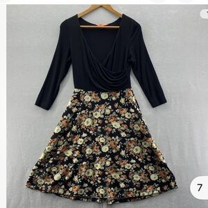 ModCloth Mixed Media Dress